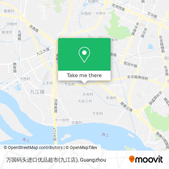 万国码头进口优品超市(九江店) map