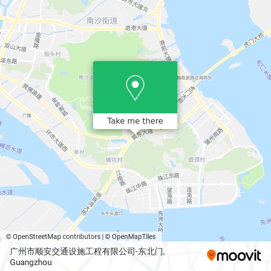 广州市顺安交通设施工程有限公司-东北门 map