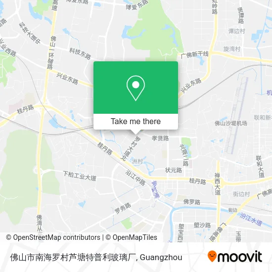 佛山市南海罗村芦塘特普利玻璃厂 map