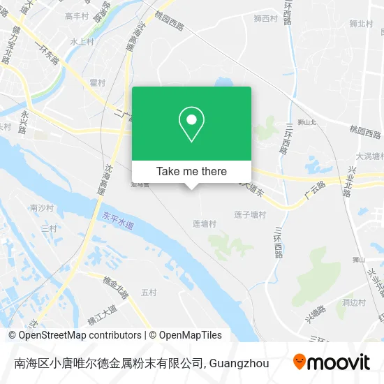 南海区小唐唯尔德金属粉末有限公司 map