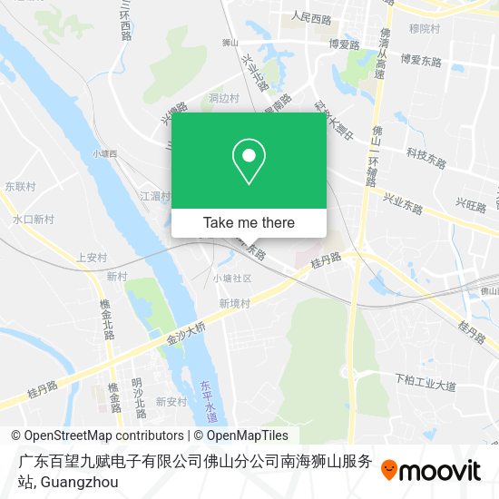 广东百望九赋电子有限公司佛山分公司南海狮山服务站 map