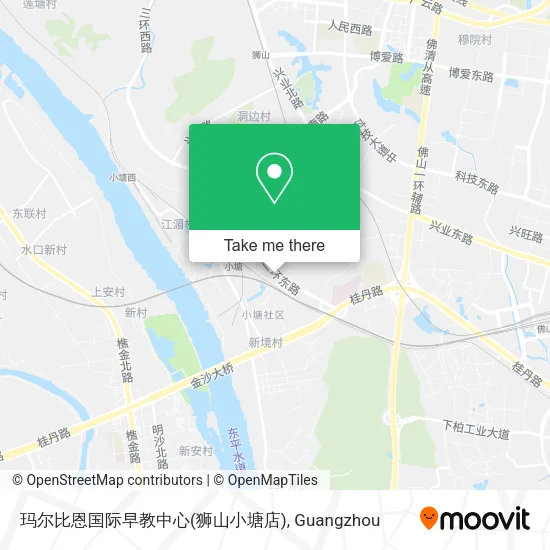 玛尔比恩国际早教中心(狮山小塘店) map