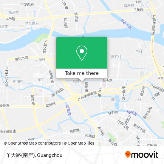 羊大路(南岸) map