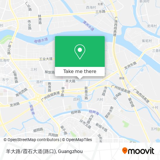羊大路/霞石大道(路口) map
