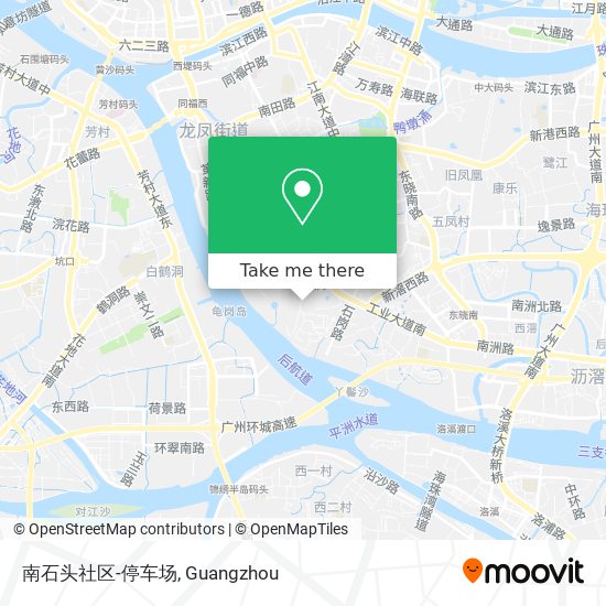 南石头社区-停车场 map