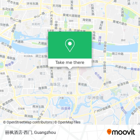 丽枫酒店-西门 map