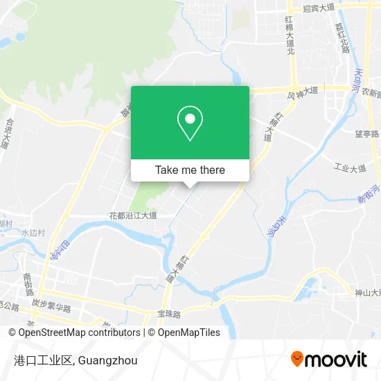 港口工业区 map