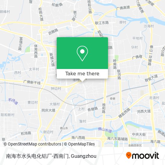 南海市水头电化铝厂-西南门 map