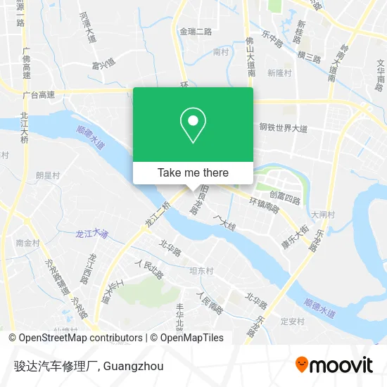 骏达汽车修理厂 map