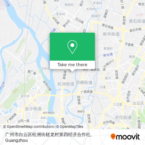 广州市白云区松洲街槎龙村第四经济合作社 map