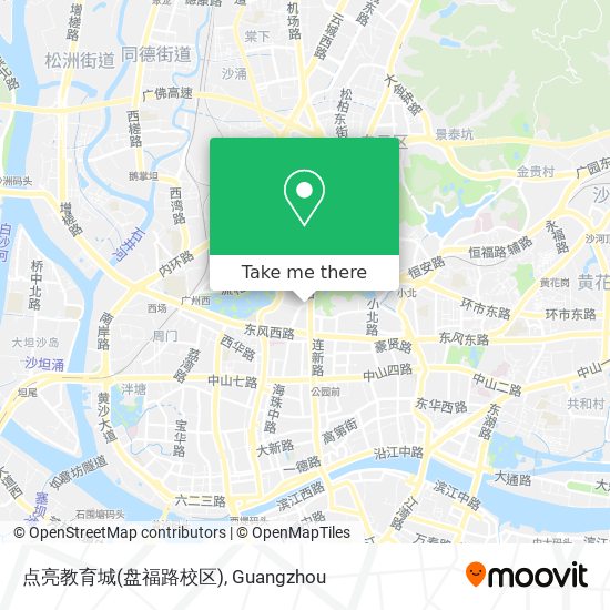 点亮教育城(盘福路校区) map