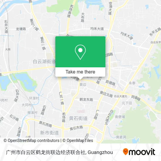 广州市白云区鹤龙街联边经济联合社 map