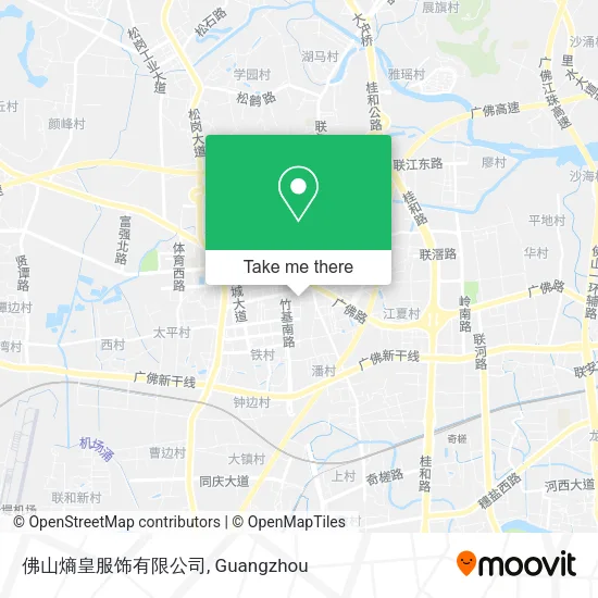 佛山熵皇服饰有限公司 map