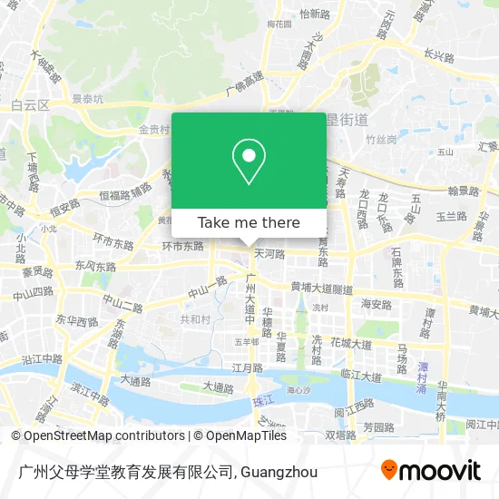 广州父母学堂教育发展有限公司 map