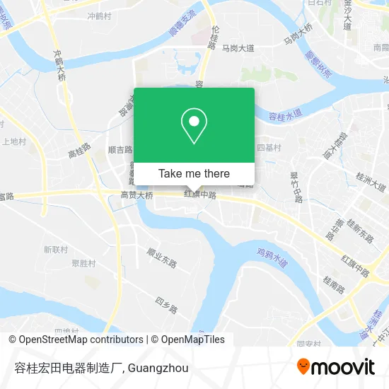 容桂宏田电器制造厂 map