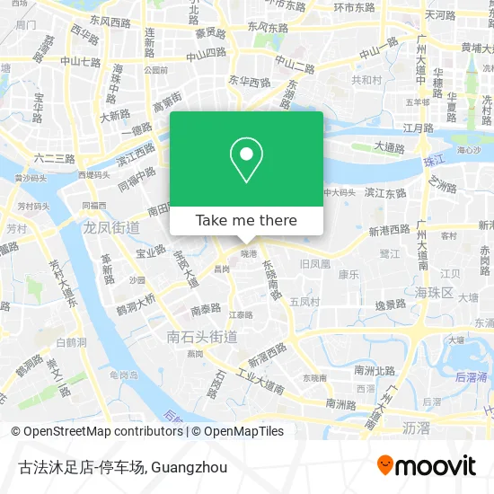 古法沐足店-停车场 map