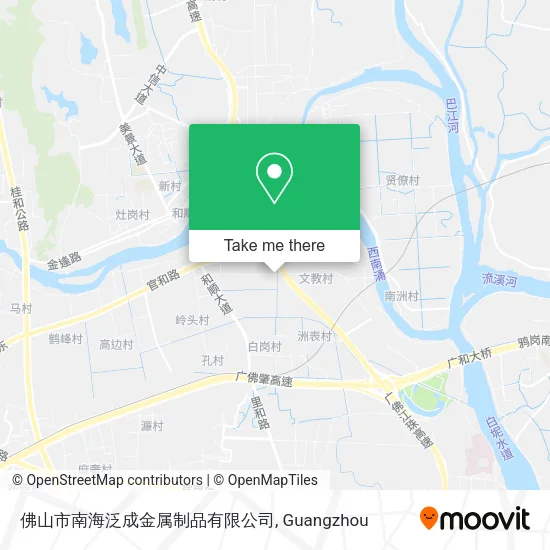 佛山市南海泛成金属制品有限公司 map