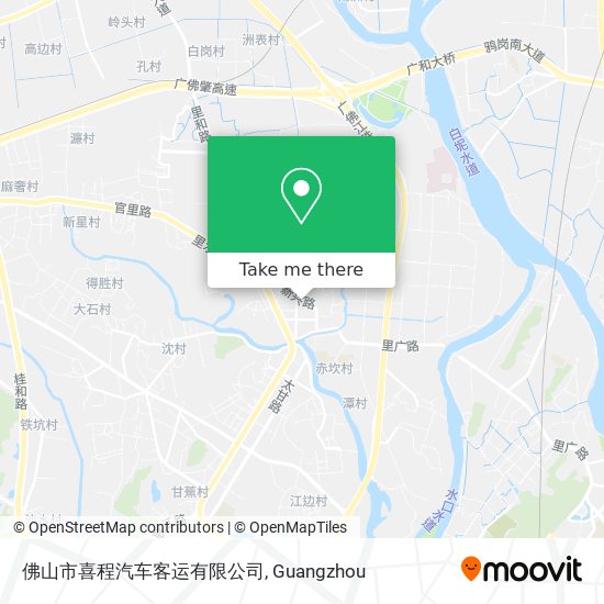 佛山市喜程汽车客运有限公司 map