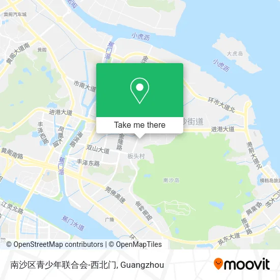 南沙区青少年联合会-西北门 map