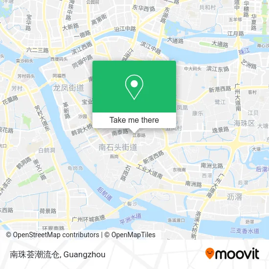 南珠荟潮流仓 map