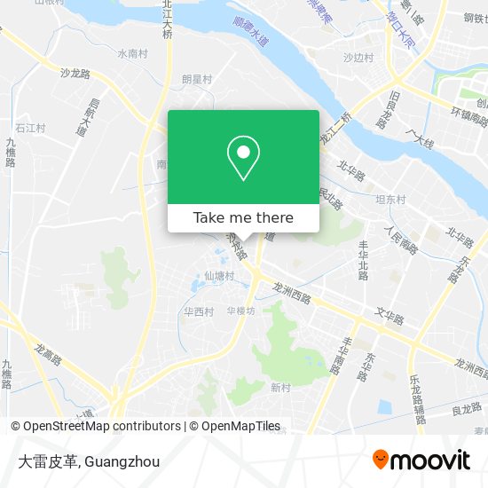 大雷皮革 map