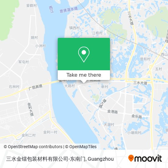 三水金镭包装材料有限公司-东南门 map