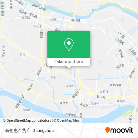 新创惠百货店 map