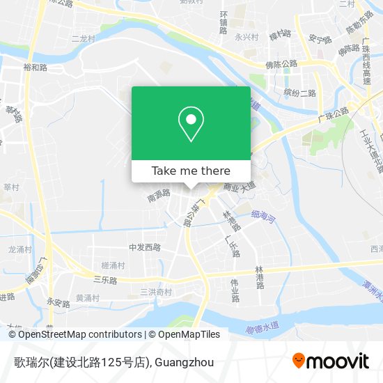 歌瑞尔(建设北路125号店) map