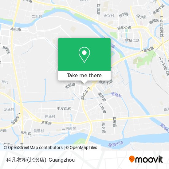 科凡衣柜(北滘店) map
