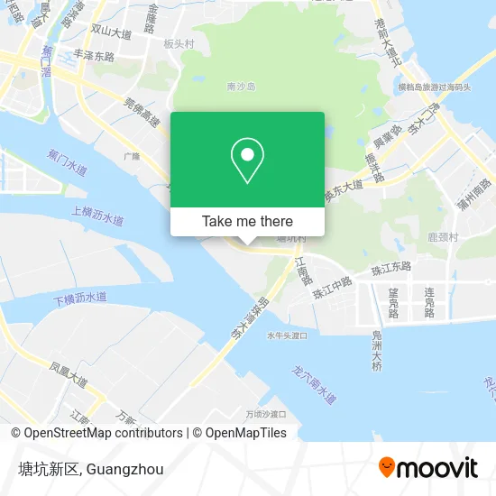 塘坑新区 map
