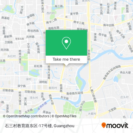 石三村教育路东区-17号楼 map