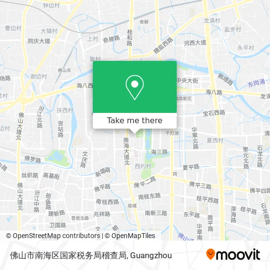 佛山市南海区国家税务局稽查局 map