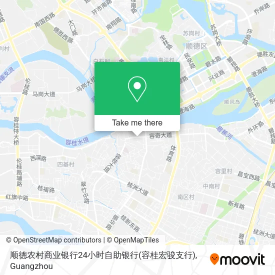 顺德农村商业银行24小时自助银行(容桂宏骏支行) map