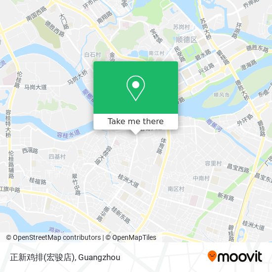 正新鸡排(宏骏店) map