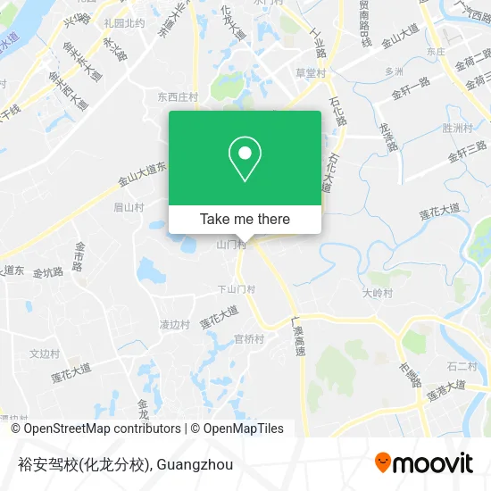 裕安驾校(化龙分校) map