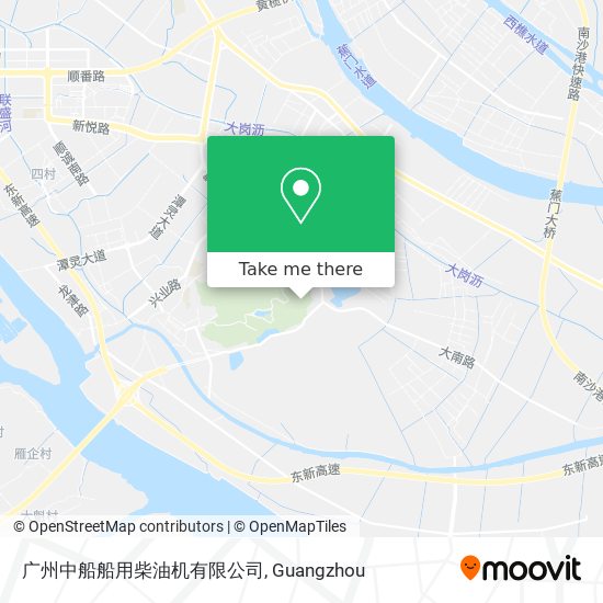 广州中船船用柴油机有限公司 map