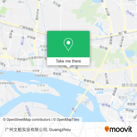 广州文船实业有限公司 map