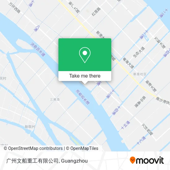 广州文船重工有限公司 map