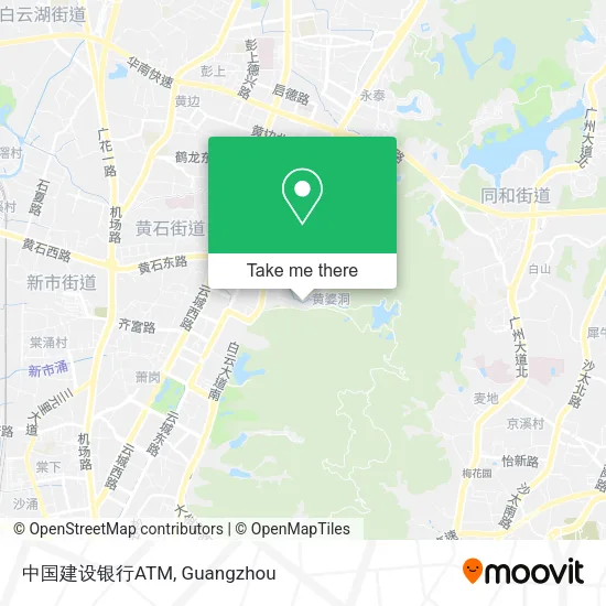 中国建设银行ATM map