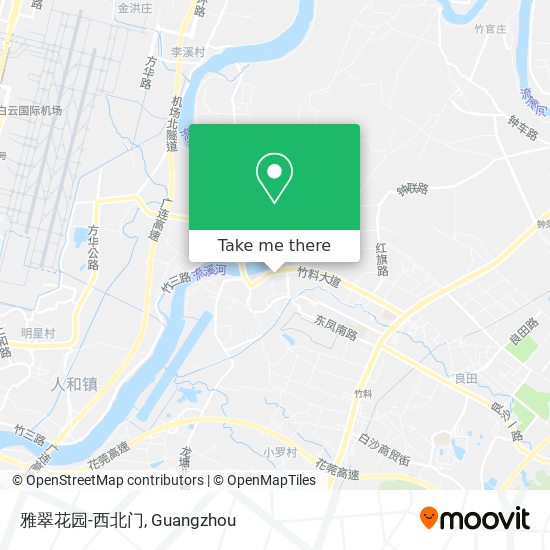 雅翠花园-西北门 map
