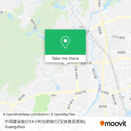 中国建设银行24小时自助银行(宝铼雅居西南) map