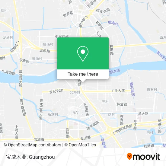 宝成木业 map