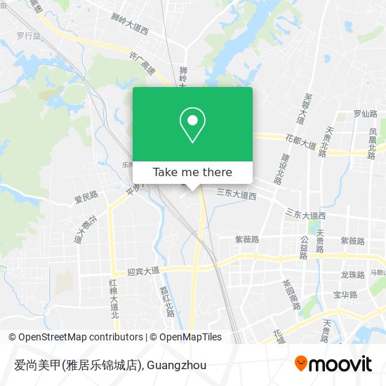 爱尚美甲(雅居乐锦城店) map