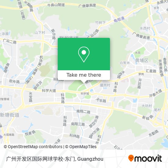 广州开发区国际网球学校-东门 map