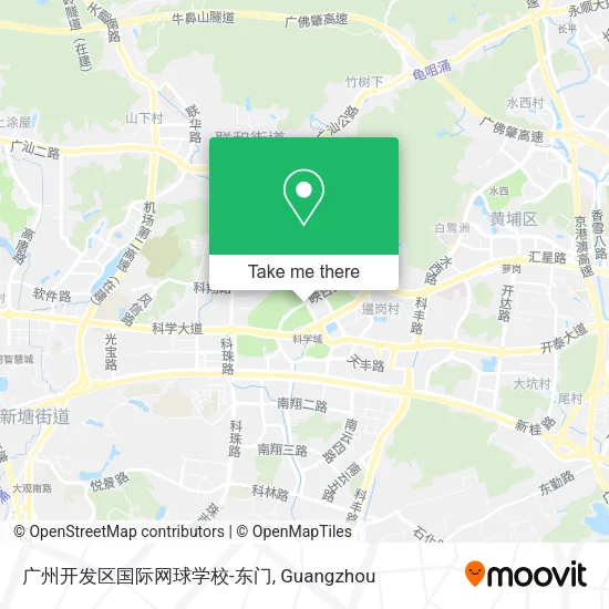 广州开发区国际网球学校-东门 map
