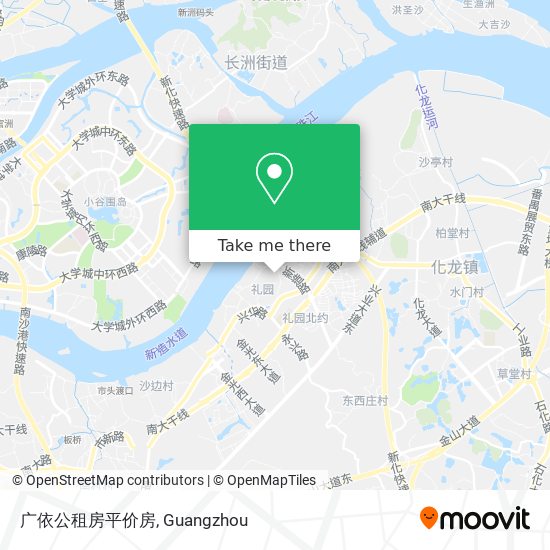 广依公租房平价房 map