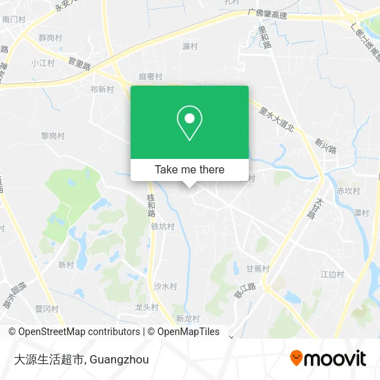 大源生活超市 map