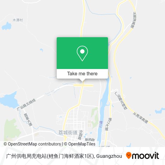 广州供电局充电站(鲤鱼门海鲜酒家1区) map