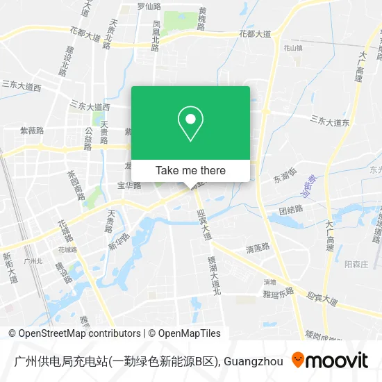 广州供电局充电站(一勤绿色新能源B区) map