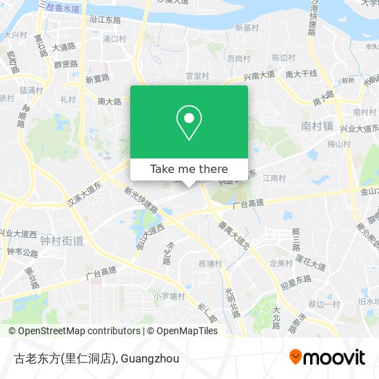 古老东方(里仁洞店) map
